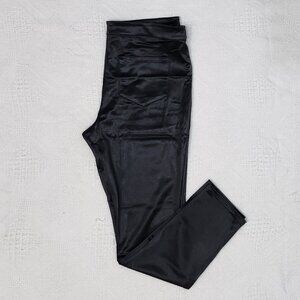 Black Satin Finish Pant